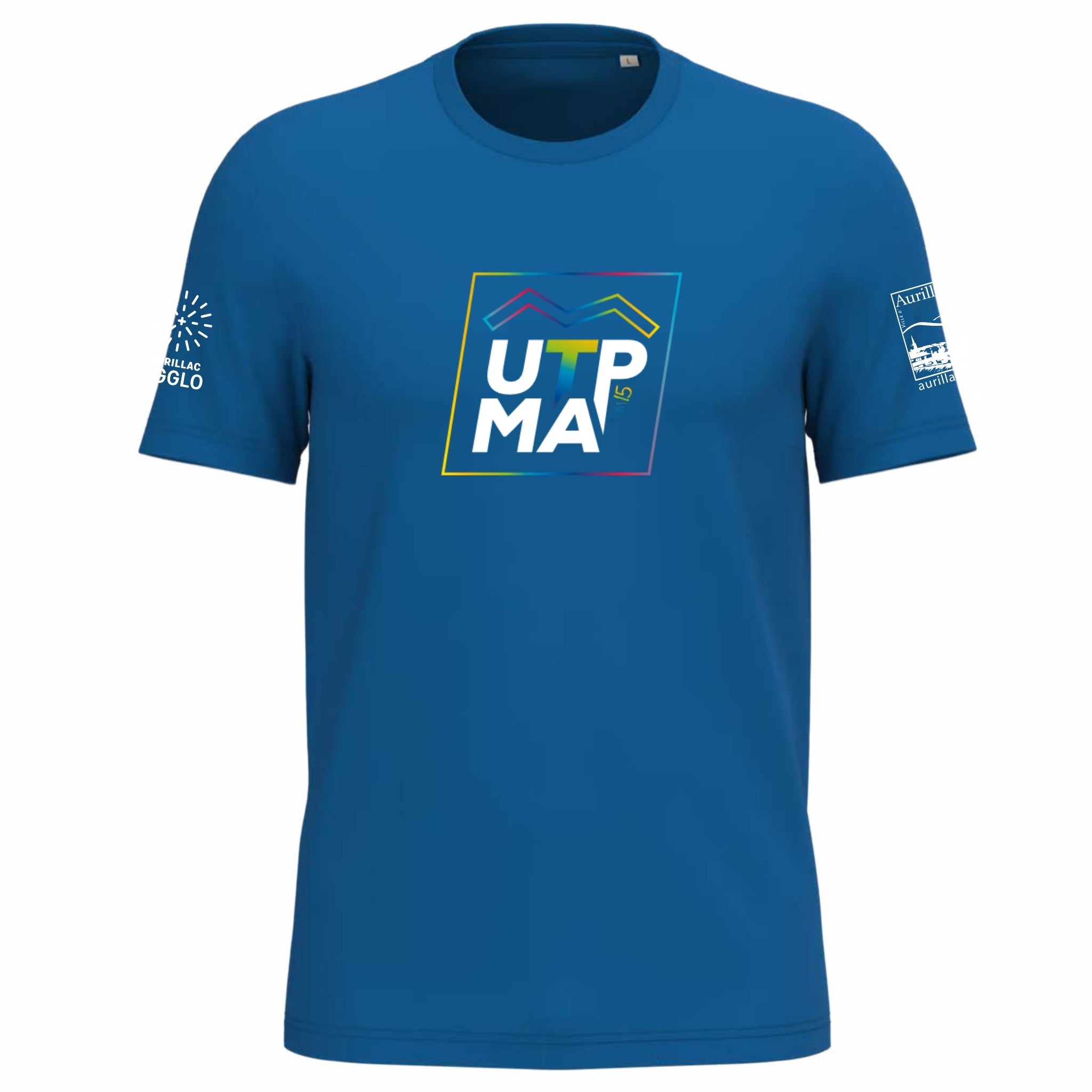 T-shirt coton bleu
